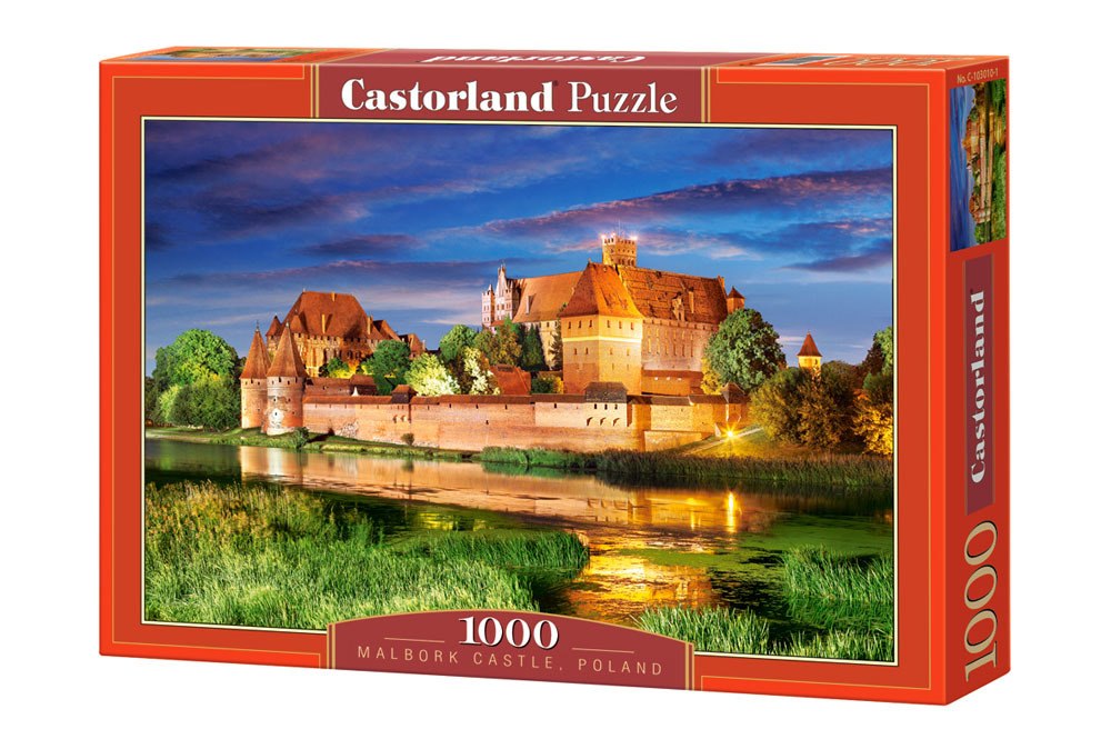 Malbork Castle, Poland - 1000pc Jigsaw Puzzle By Castorland - image 1