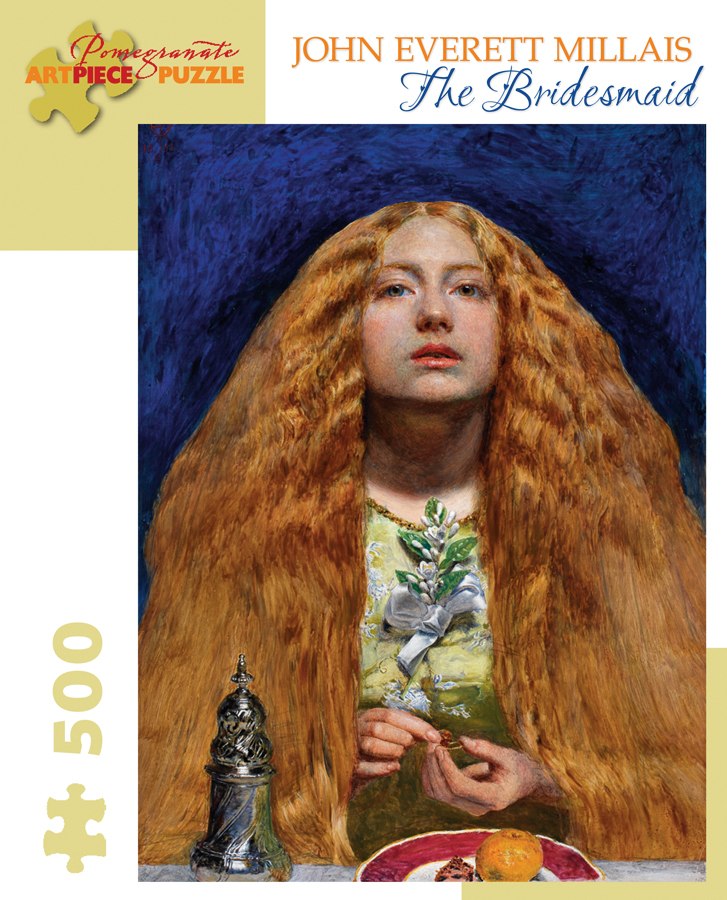 Milliais: The Bridesmaid - 500pc Jigsaw Puzzle by Pomegranate