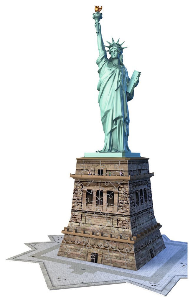 Statue of Liberty - 108pc 3D Puzzle by Ravensburger