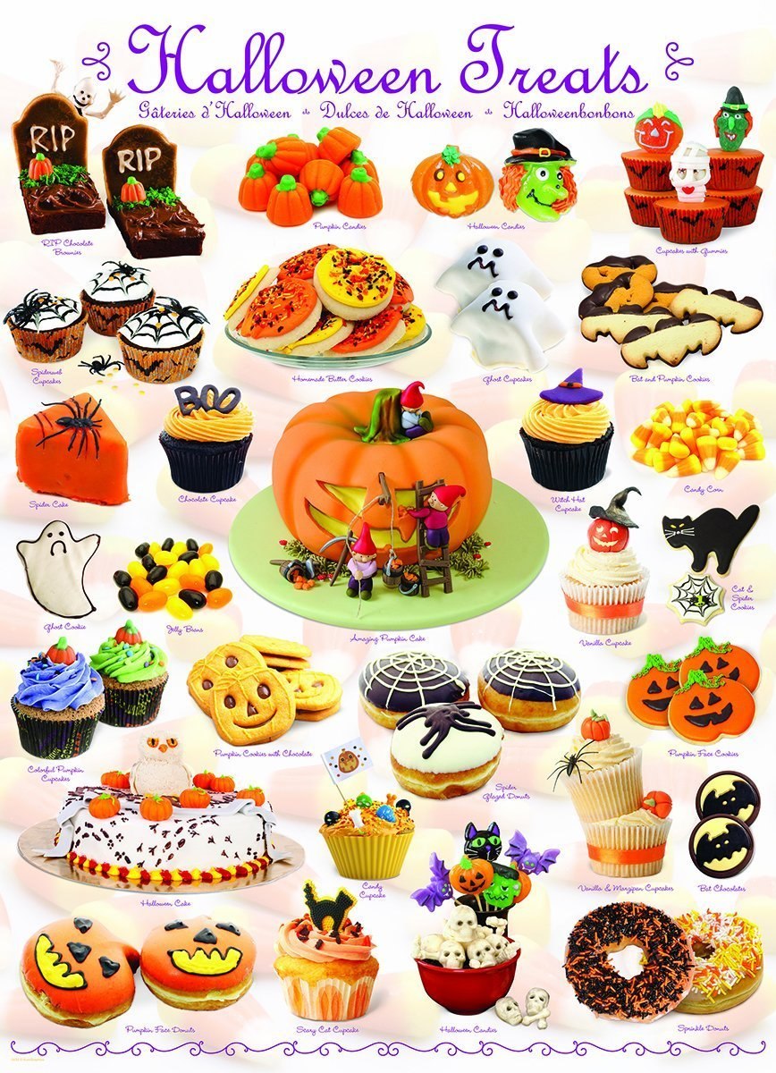 Halloween Treats - 1000pc Jigsaw Puzzle by Eurographics - image 1