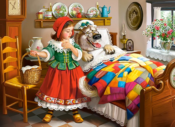 Little Red Riding Hood - 300pc Jigsaw Puzzle By Castorland