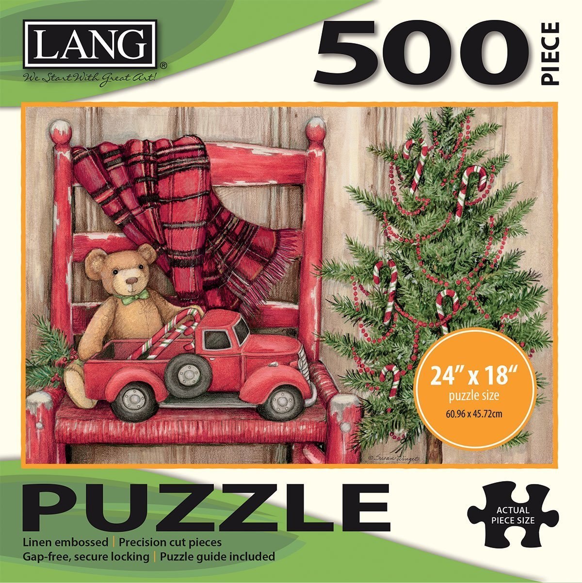 Bear in Chair - 500pc Jigsaw Puzzle by Lang  			  					NEW - image 1