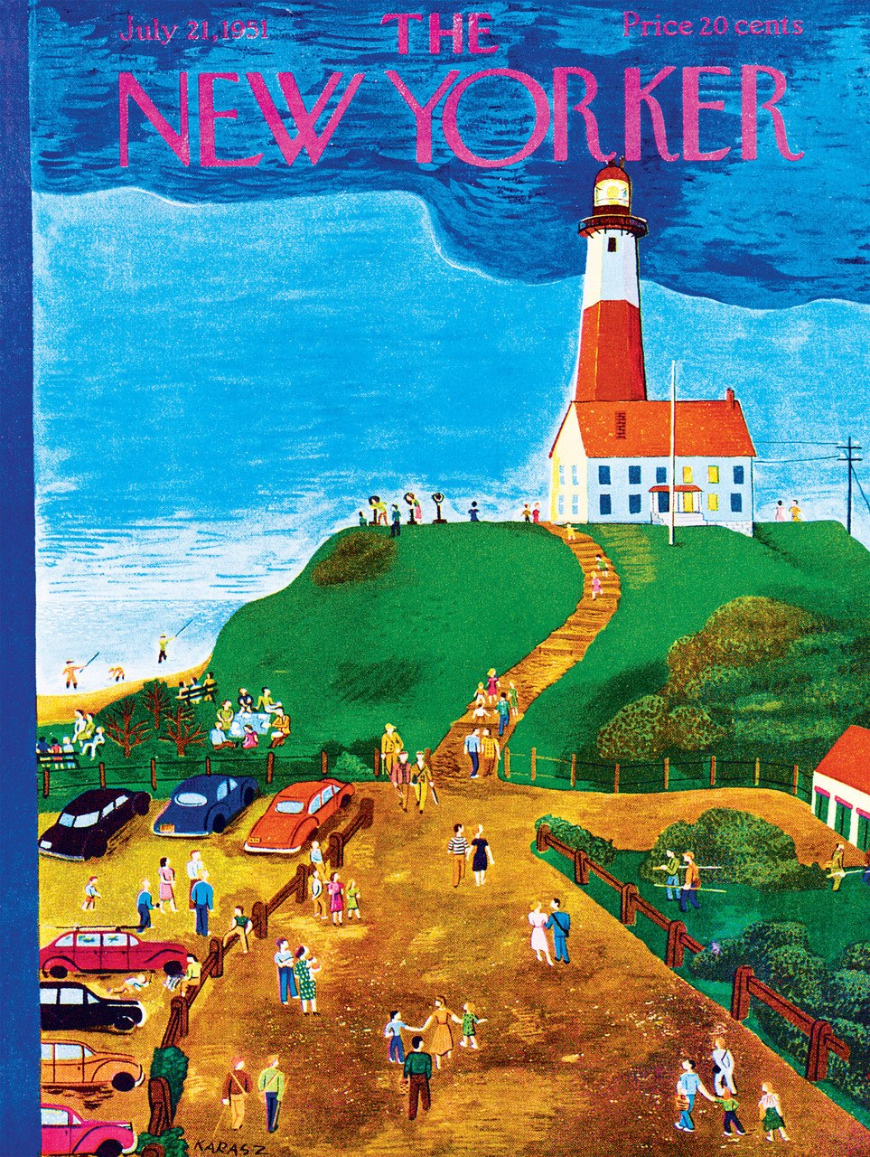 The Lighthouse - 500pc Jigsaw Puzzle by New York Puzzle Company