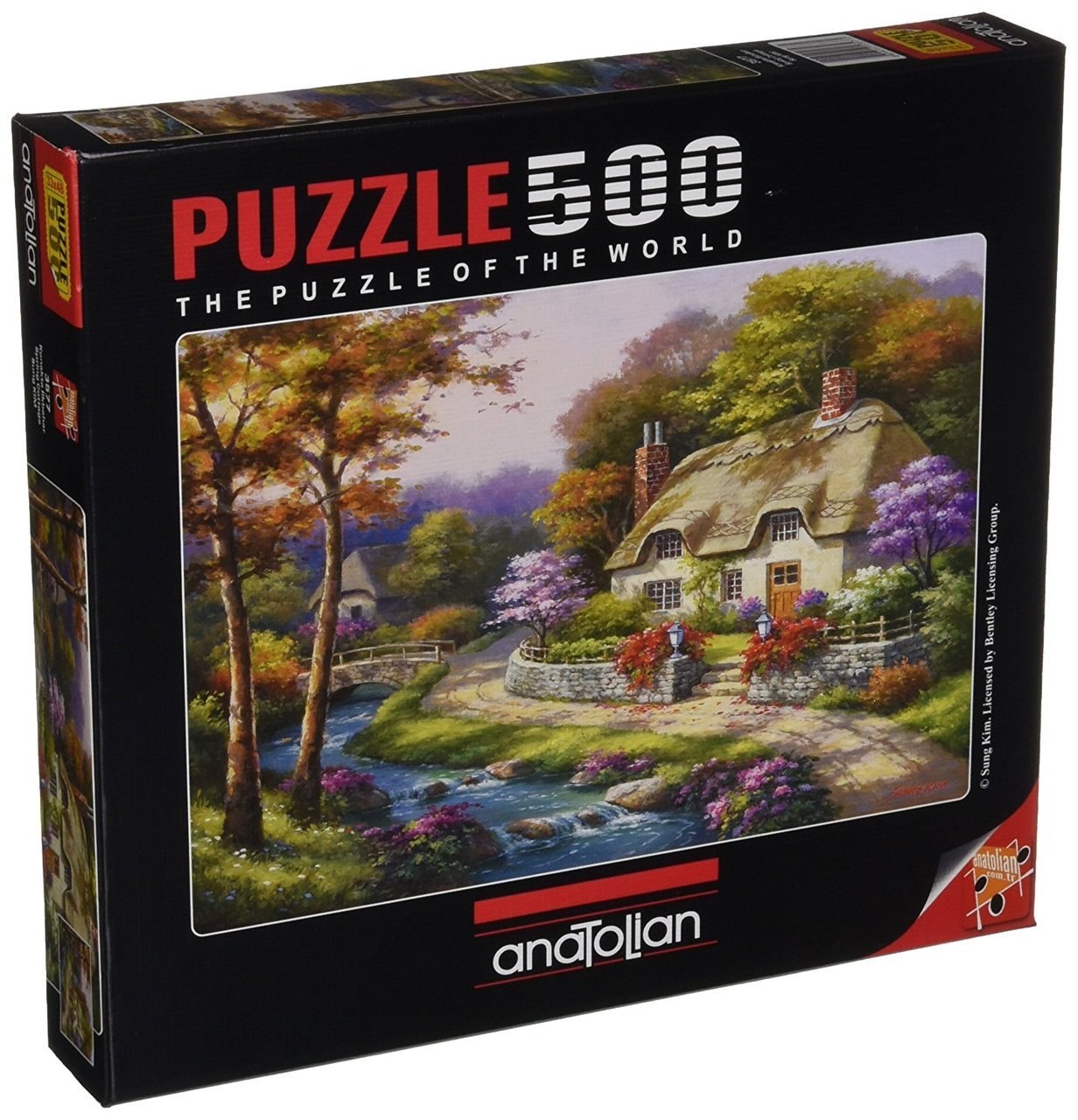 Spring Cottage - 500pc Jigsaw Puzzle by Anatolian - image 1