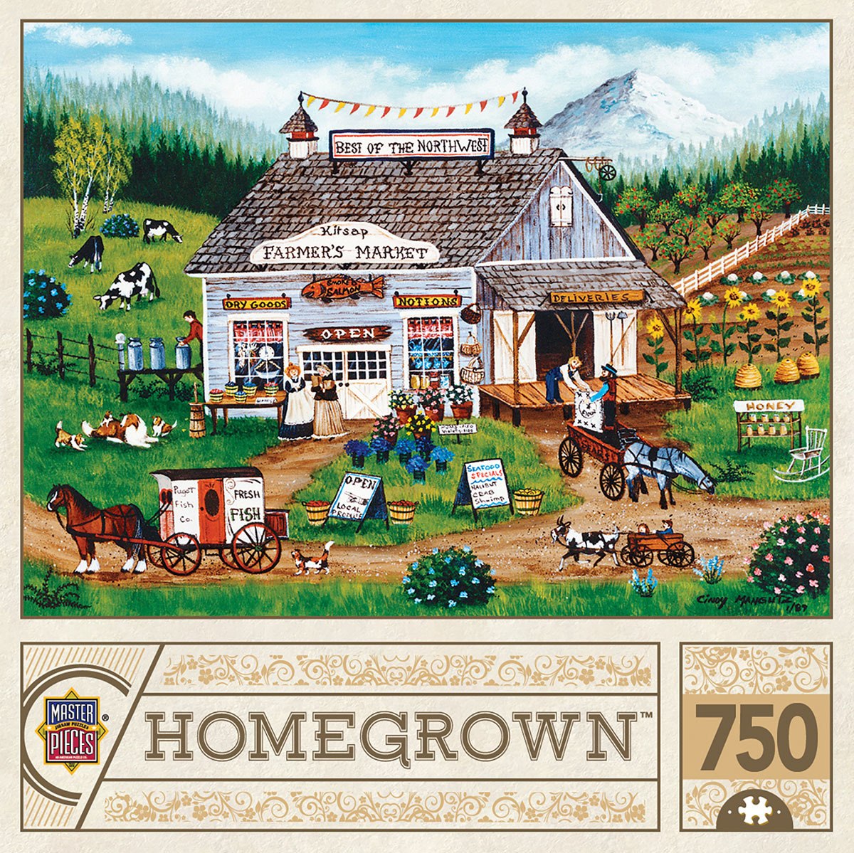 Best of the Northwest - 750pc Jigsaw Puzzle by Masterpieces  			  					NEW - image 1