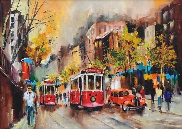 Way Of Tram - 1500pc Jigsaw Puzzle by Anatolian