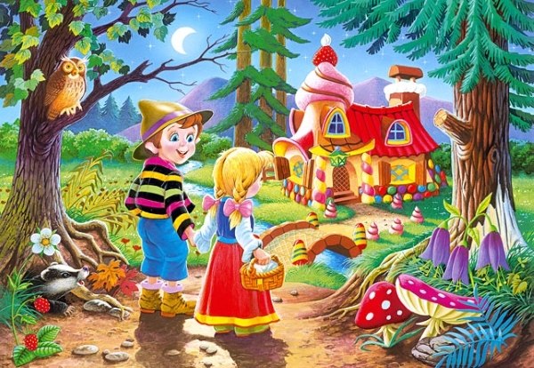 Hansel and Gretel - 60pc Jigsaw Puzzle By Castorland  			  					NEW