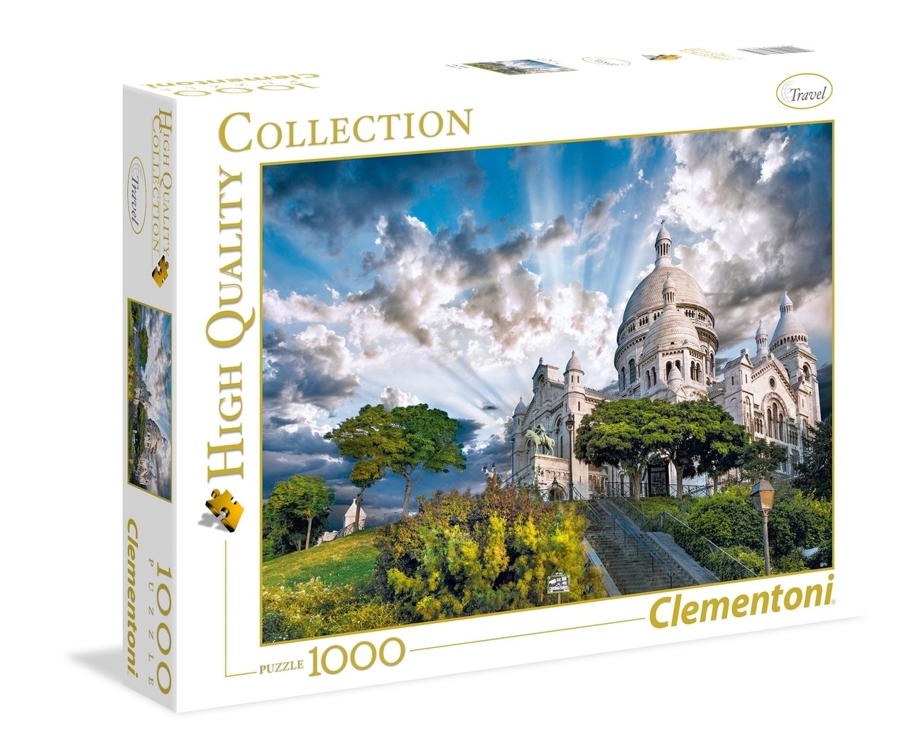 Montmarte - 1000pc Jigsaw Puzzle by Clementoni  			  					NEW - image 1