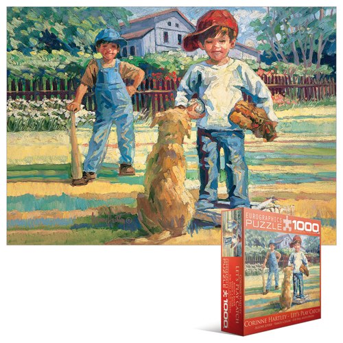 Let's Play Catch - 1000pc Jigsaw Puzzle by Eurographics