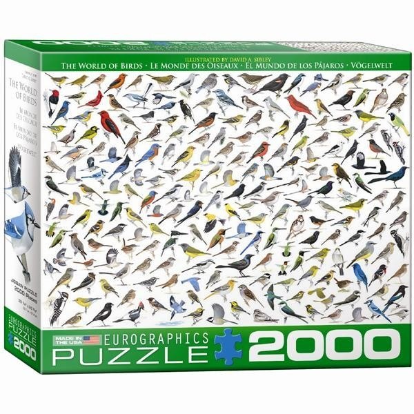 David Sibley: The World of Birds - 2000pc Jigsaw Puzzle by Eurographics - image 1