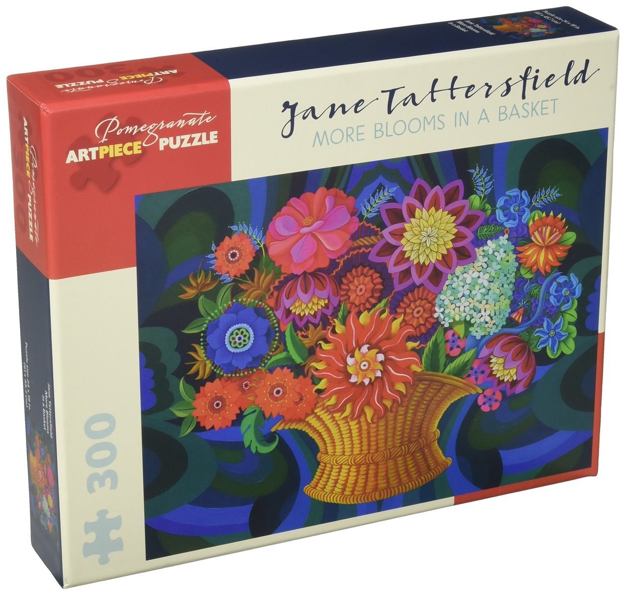 Tattersfield: Blooms Basket - 300pc Jigsaw Puzzle by Pomegranate  			  					NEW - image 1