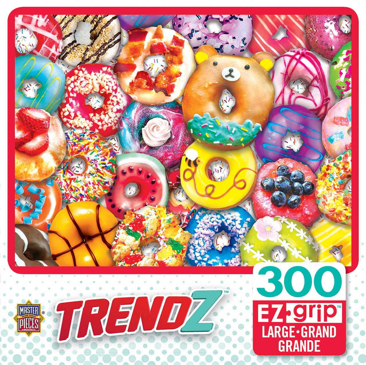 Donut Resist - 300pc EzGrip Jigsaw Puzzle by Masterpieces  			  					NEW - image 1