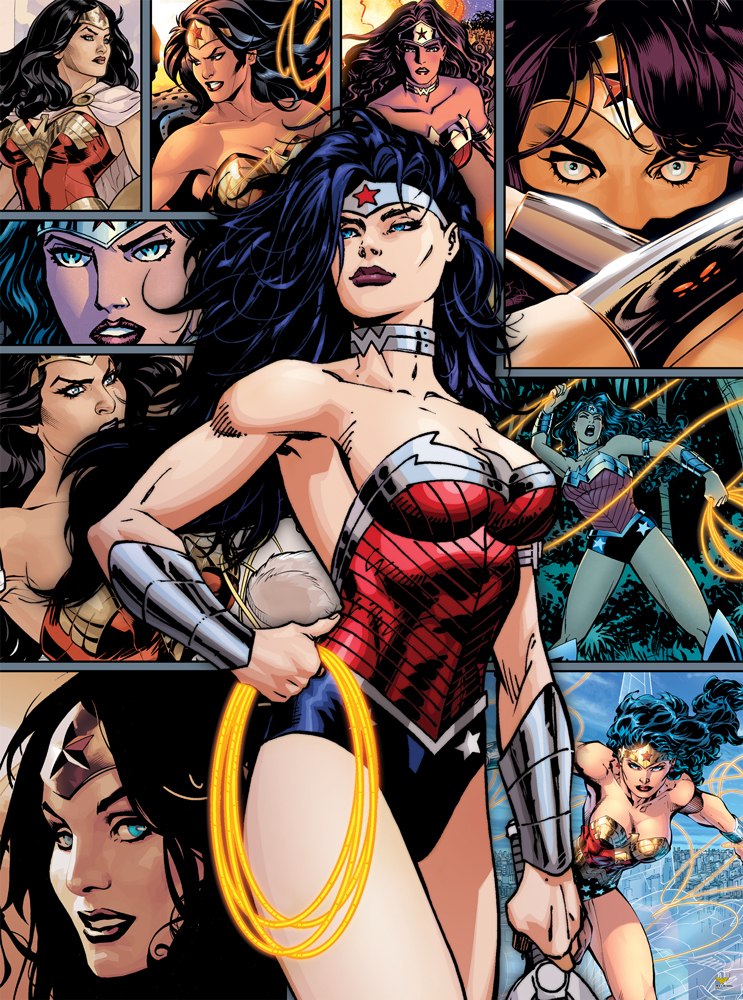 DC: Wonder Woman #2 - 1000pc Jigsaw Puzzle by Aquarius  			  					NEW