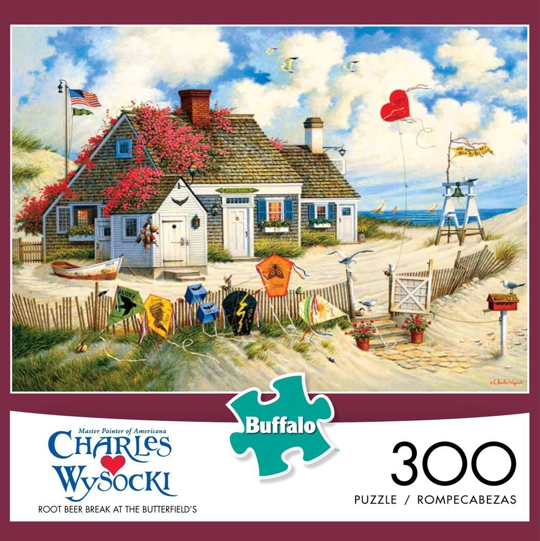 Charles Wysocki: Rootbeer Break - 300pc Jigsaw Puzzle by Buffalo Games - image 1