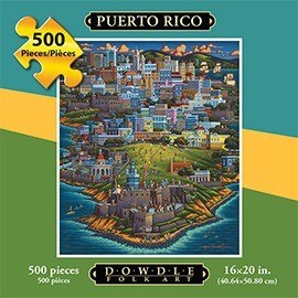 Puerto Rico - 500pc Jigsaw Puzzle by Dowdle - image 1