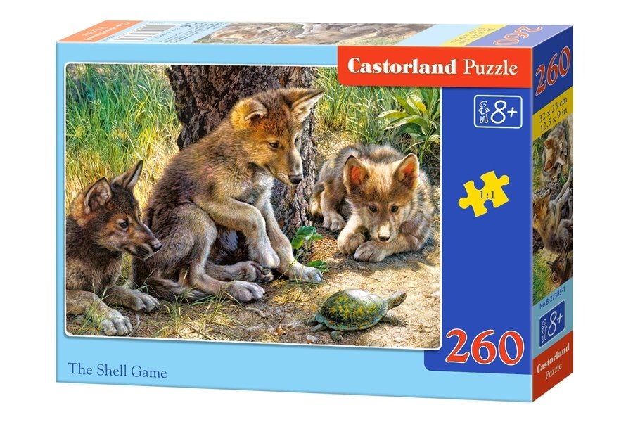 The Shell Game - 260pc Jigsaw Puzzle By Castorland - image 1