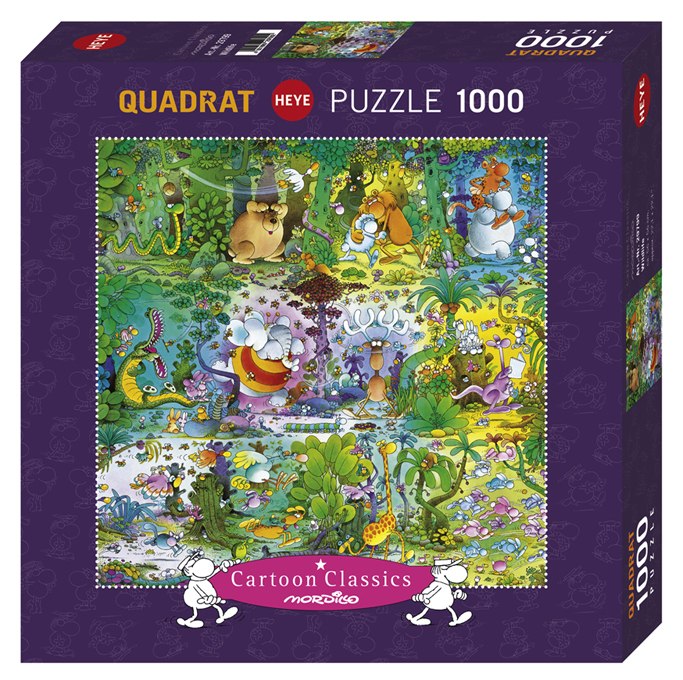 Mordillo: Wildlife - 1000pc Jigsaw Puzzle By Heye  			  					NEW - image 1