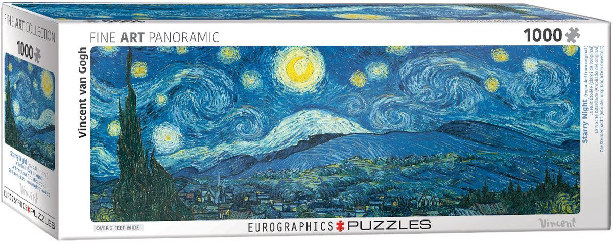 Monet: Waterlilies - 1000pc Panoramic Jigsaw Puzzle by Eurographics  			  					NEW - image 1