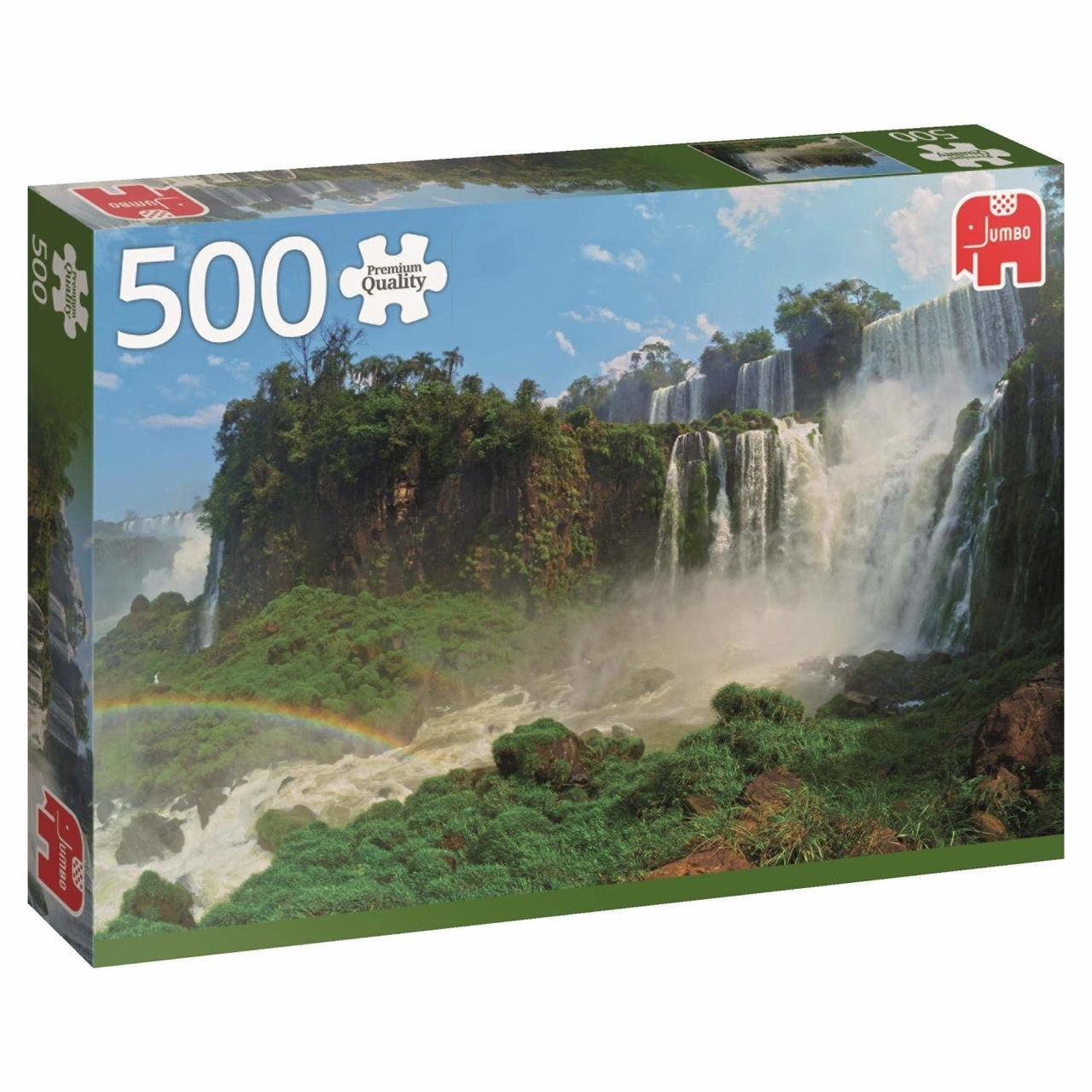 Iguazu Falls - 500pc Jigsaw Puzzle By Jumbo  			  					NEW - image 1