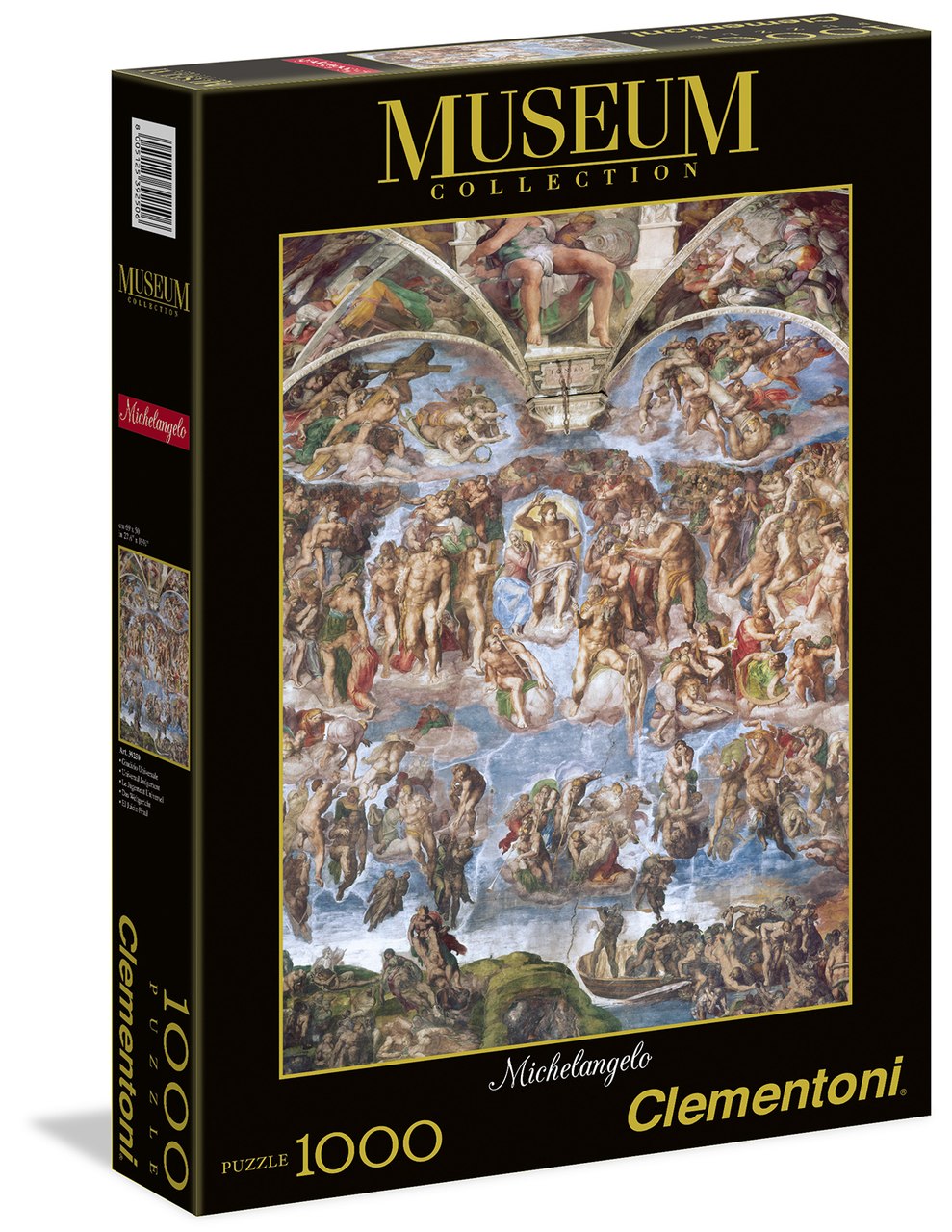 Michelangelo "Universal Judgment"- Museum - 1000pc Jigsaw Puzzle by Clementoni - image 1