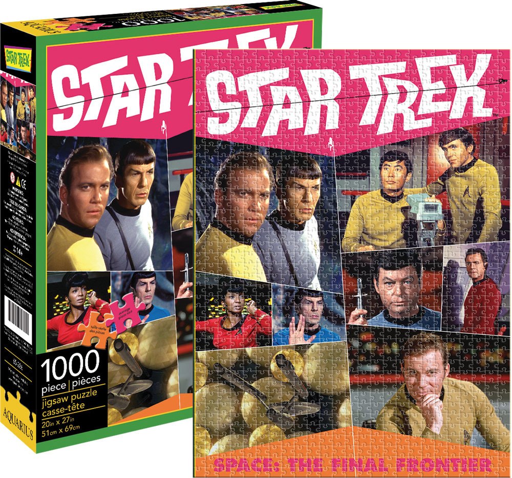 Star Trek: Retro - 1000pc Jigsaw Puzzle by Aquarius  			  					NEW - image 2