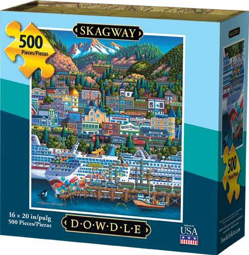 Skagway - 500pc Jigsaw Puzzle by Dowdle  			  					NEW - image 1