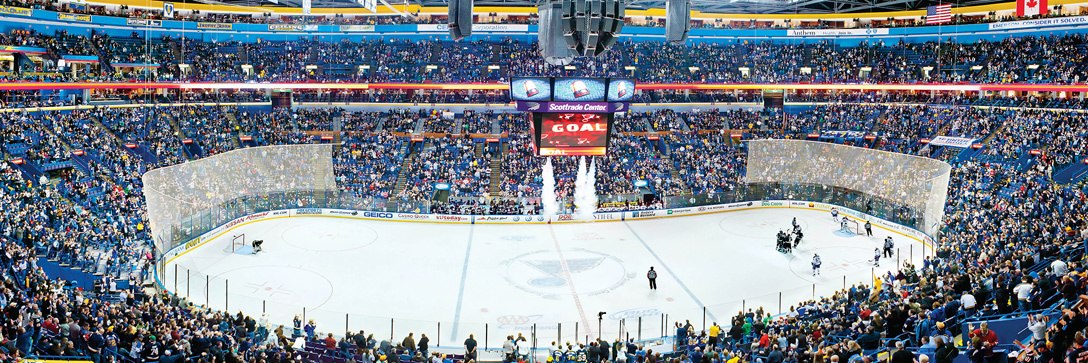 NHL: St. Louis Blues - 1000pc Panoramic Jigsaw Puzzle by Masterpieces