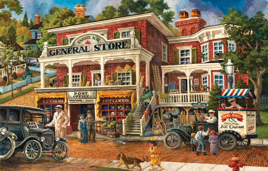 Fannie Mae's General Store - 1000pc Jigsaw Puzzle By Sunsout