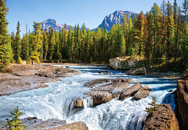 Athabasca River, Jasper National Park, Canada - 1500pc Jigsaw Puzzle by Castorland