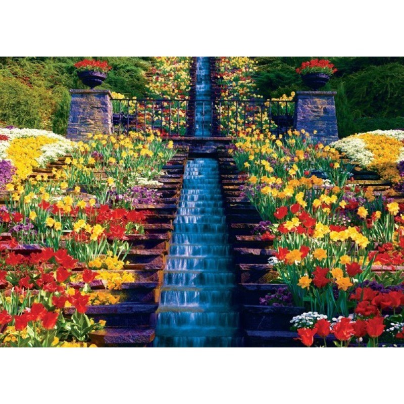 Brilliance: Cascading Falls - 1000pc Jigsaw Puzzle by MasterPieces