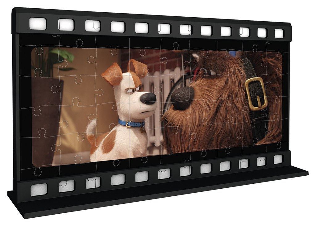 Secret Life of Pets - 108pc Two-Sided 3D Filmstrip Jigsaw Puzzle By Ravensburger