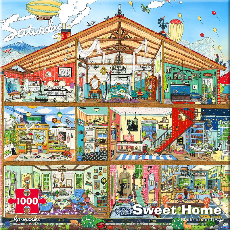 Architecture - 1000pc Jigsaw Puzzle By Re-marks  			  					NEW