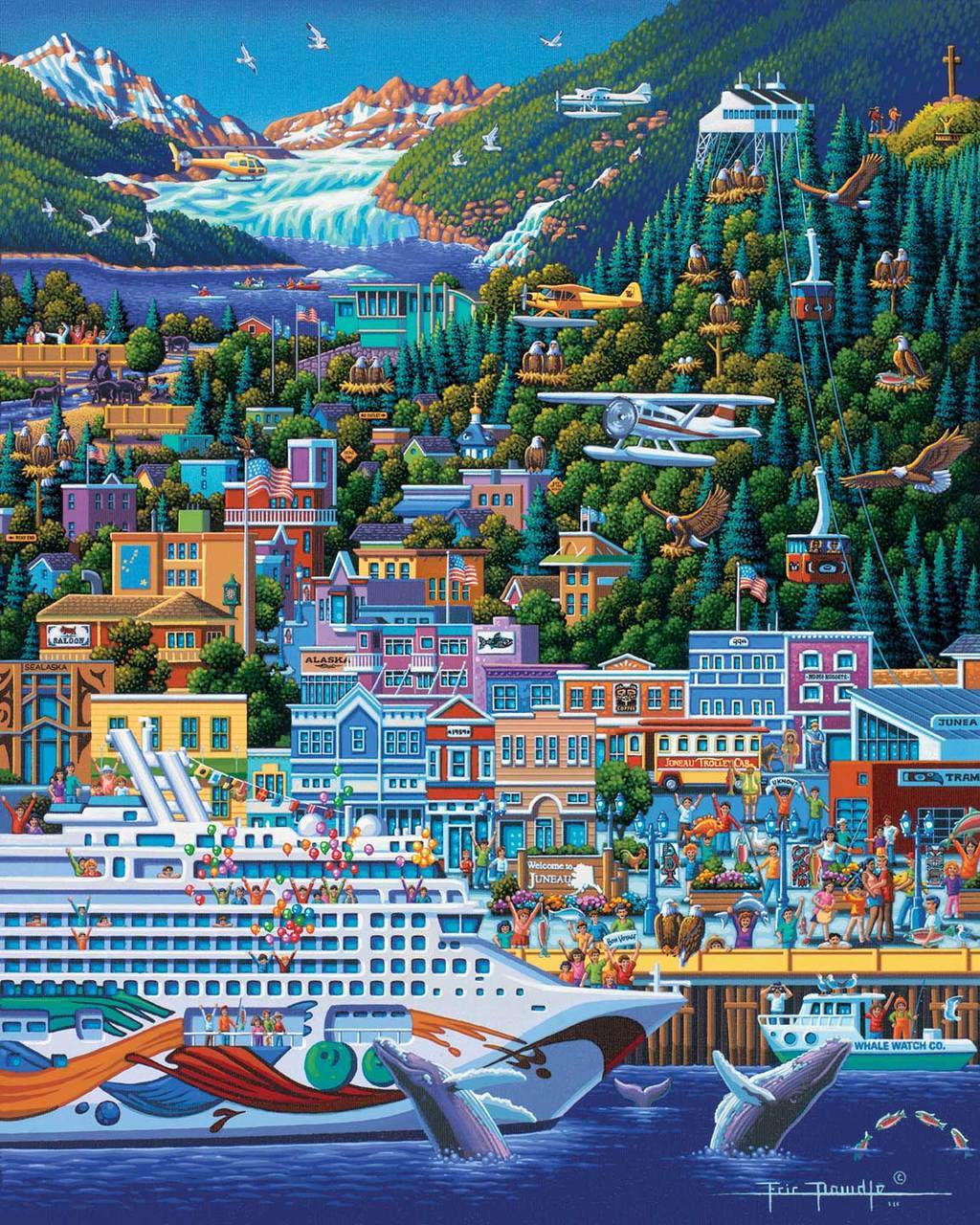 Juneau - 500pc Jigsaw Puzzle by Dowdle  			  					NEW