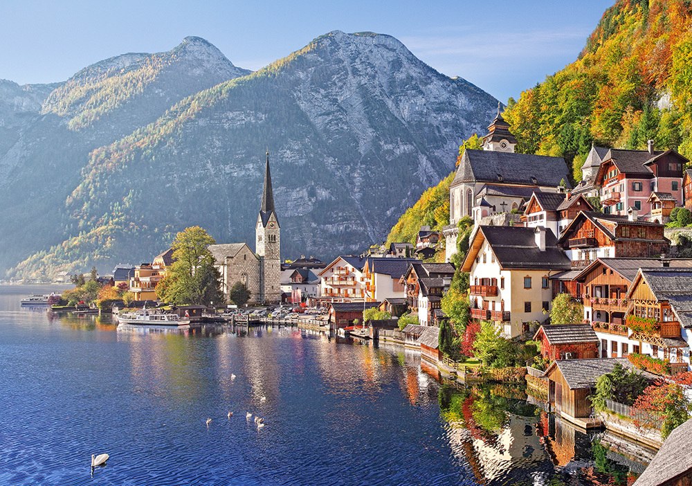 Hallstatt, Austria - 500pc Jigsaw Puzzle By Castorland