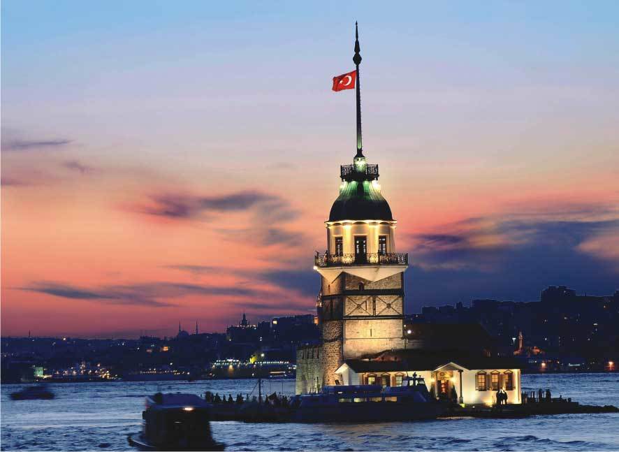 Maiden's Tower - 1000pc Jigsaw Puzzle by Anatolian