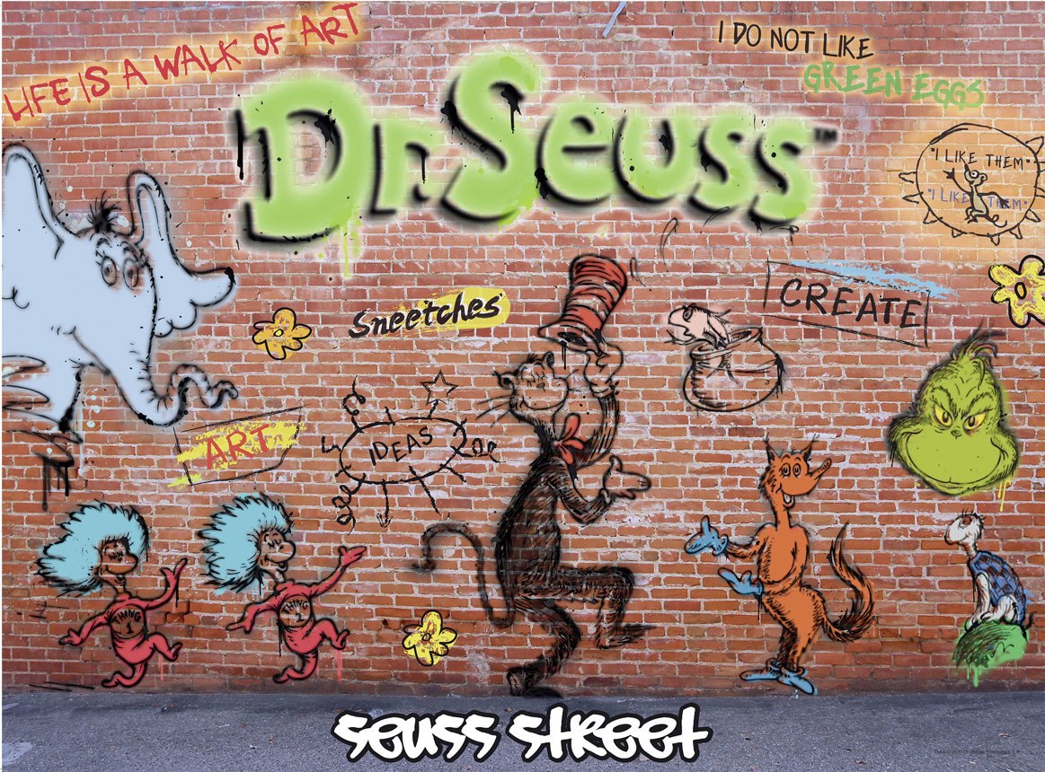 Seuss Street - 1000pc Jigsaw Puzzle by Ravensburger