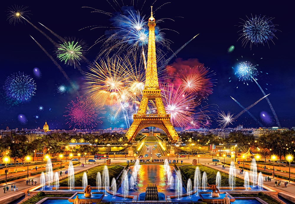 Glamour of the Night, Paris - 1000pc Jigsaw Puzzle By Castorland  			  					NEW