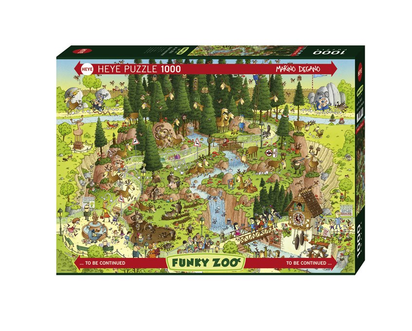 Black Forest Habitat - 1000pc Jigsaw Puzzle By Heye  			  					NEW - image 1