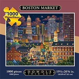 Boston Market - 1000pc Jigsaw Puzzle by Dowdle - image 1