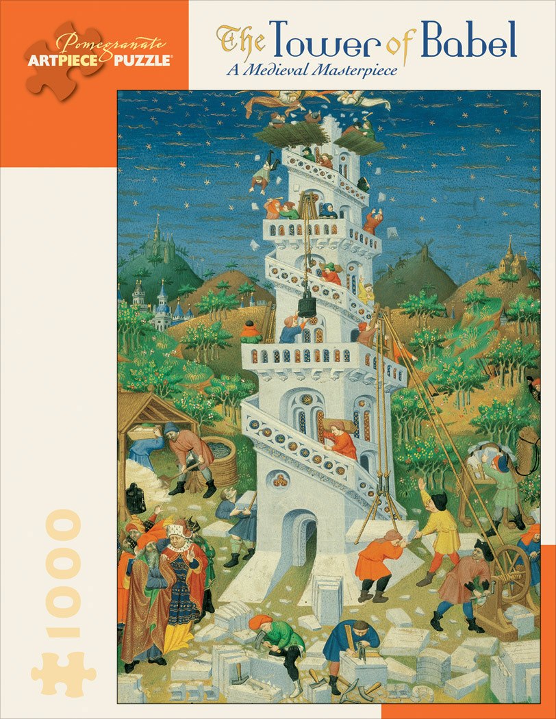 Tower Of Babel - 1000pc Jigsaw Puzzle by Pomegranate