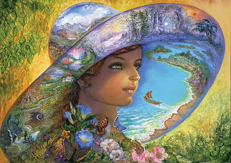 Hat of Timeless Places - 1500pc Jigsaw Puzzle by Anatolian