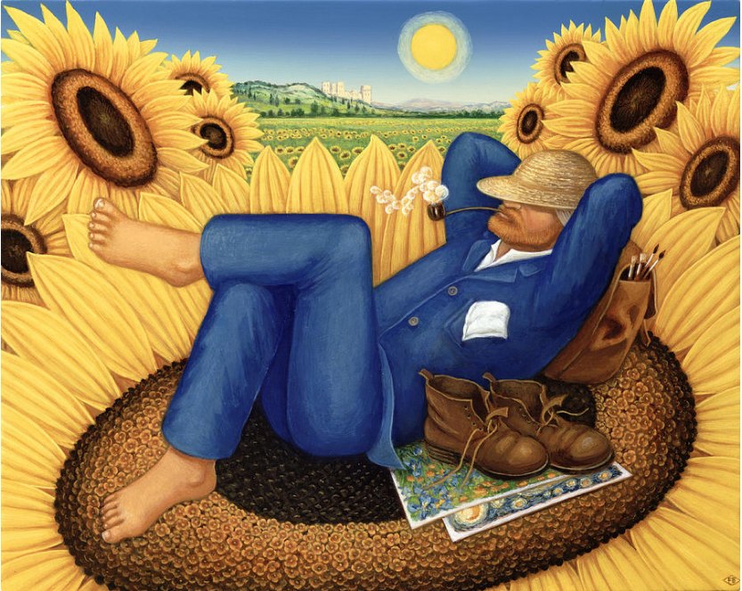 Broomfield: Van Gogh's Sunflowers - 500pc Jigsaw Puzzle by Pomegranate  			  					NEW