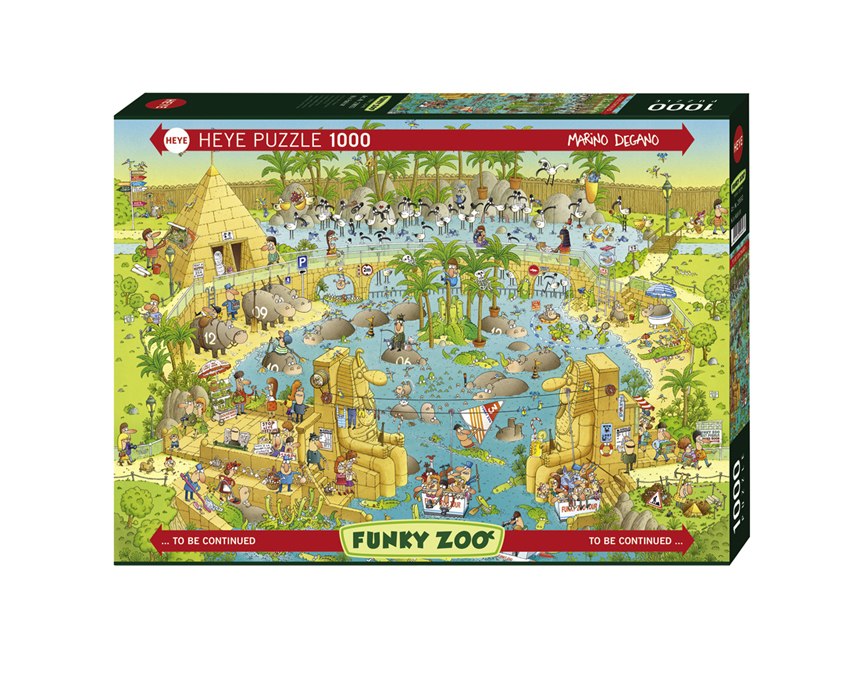 Nile Habitat - 1000pc Jigsaw Puzzle By Heye  			  					NEW - image 1