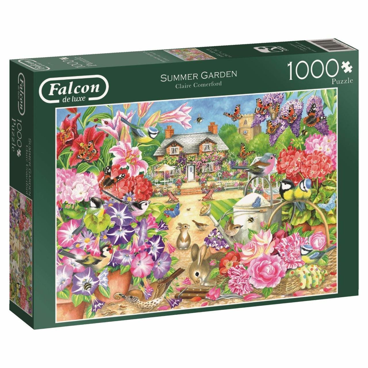 Summer Garden - 1000pc Jigsaw Puzzle By Falcon  			  					NEW - image 1