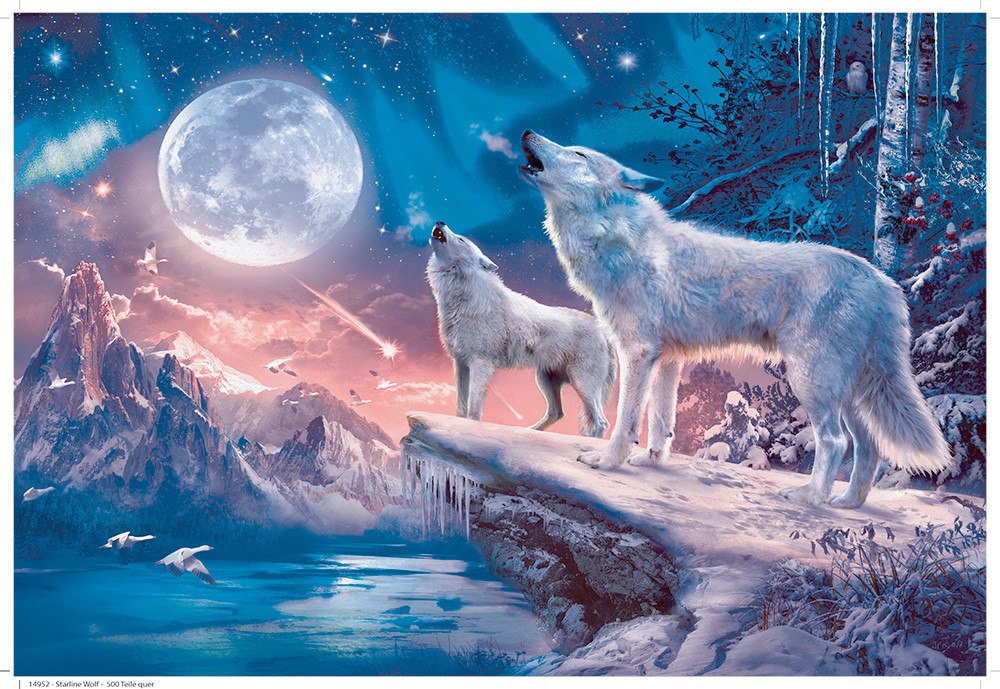 Twilight Howl - 100pc Jigsaw Puzzle By Ravensburger  			  					NEW