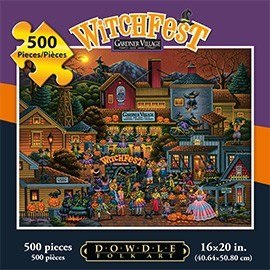 Witchfest - 500pc Jigsaw Puzzle by Dowdle - image 1