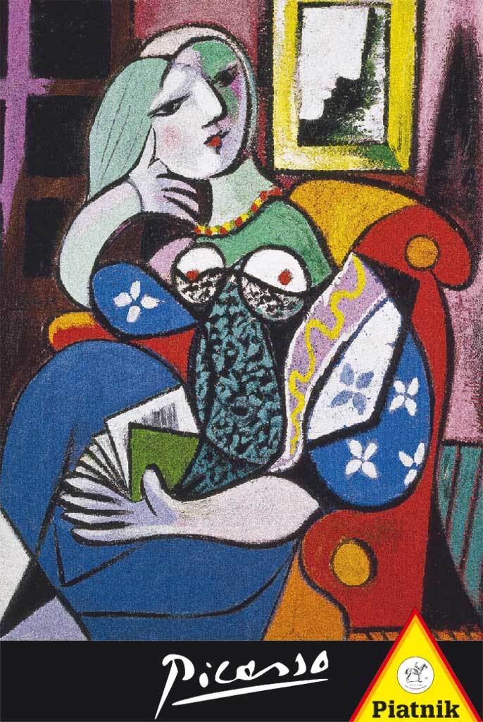 Picasso: Woman with a Book - 1000pc Jigsaw Puzzle by Piatnik