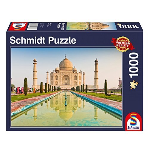 Taj Mahal - 1000pc Jigsaw Puzzle by Schmidt  			  					NEW - image 1