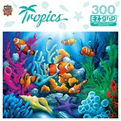 Tropics: Sea Turtle Cove - 300pc EZ Grip Jigsaw Puzzle By Masterpieces