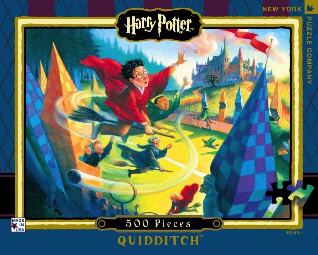 Quidditch 500 - 500pc Jigsaw Puzzle by New York Puzzle Company  			  					NEW - image 1